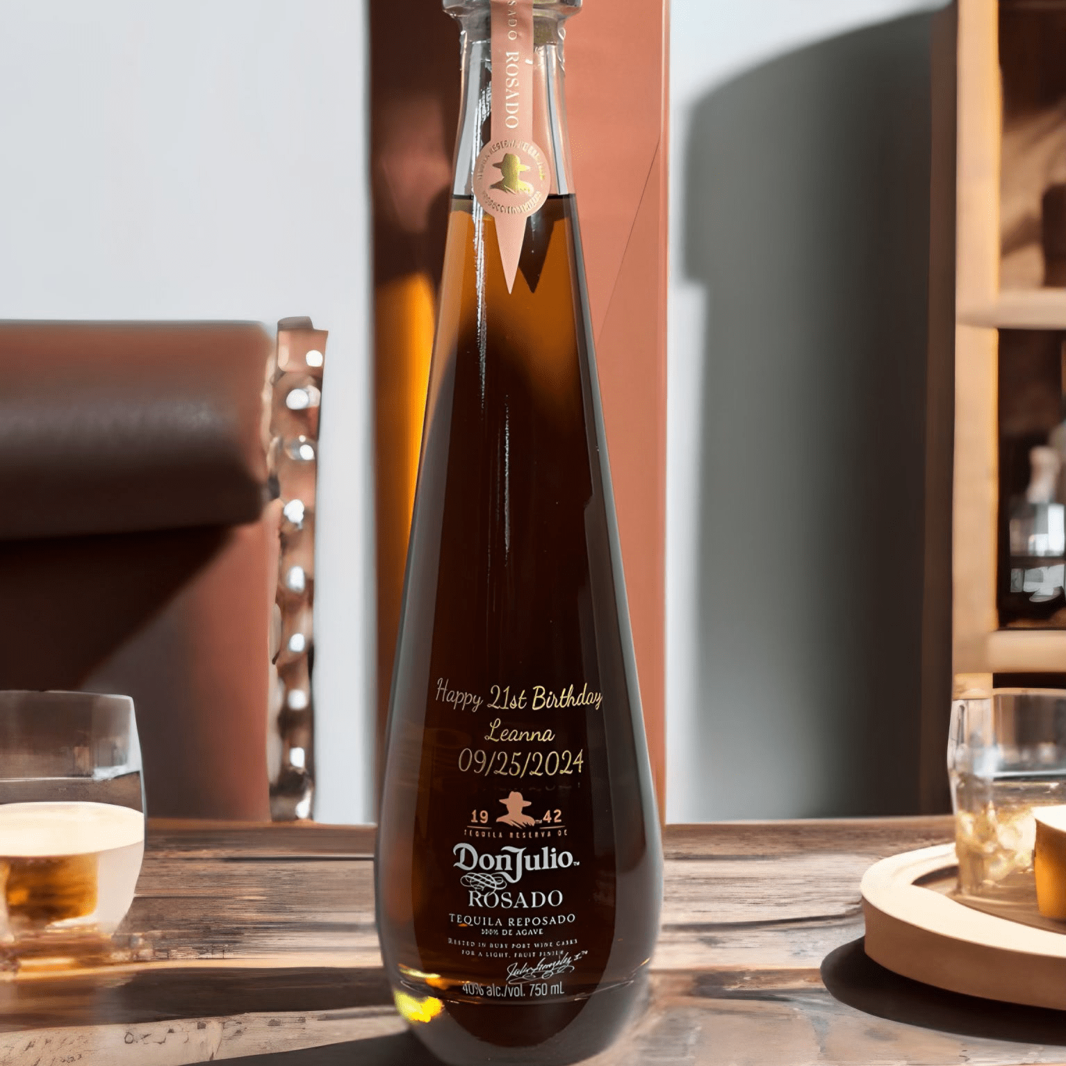 Engraved Don Julio Rosado - engraveVine