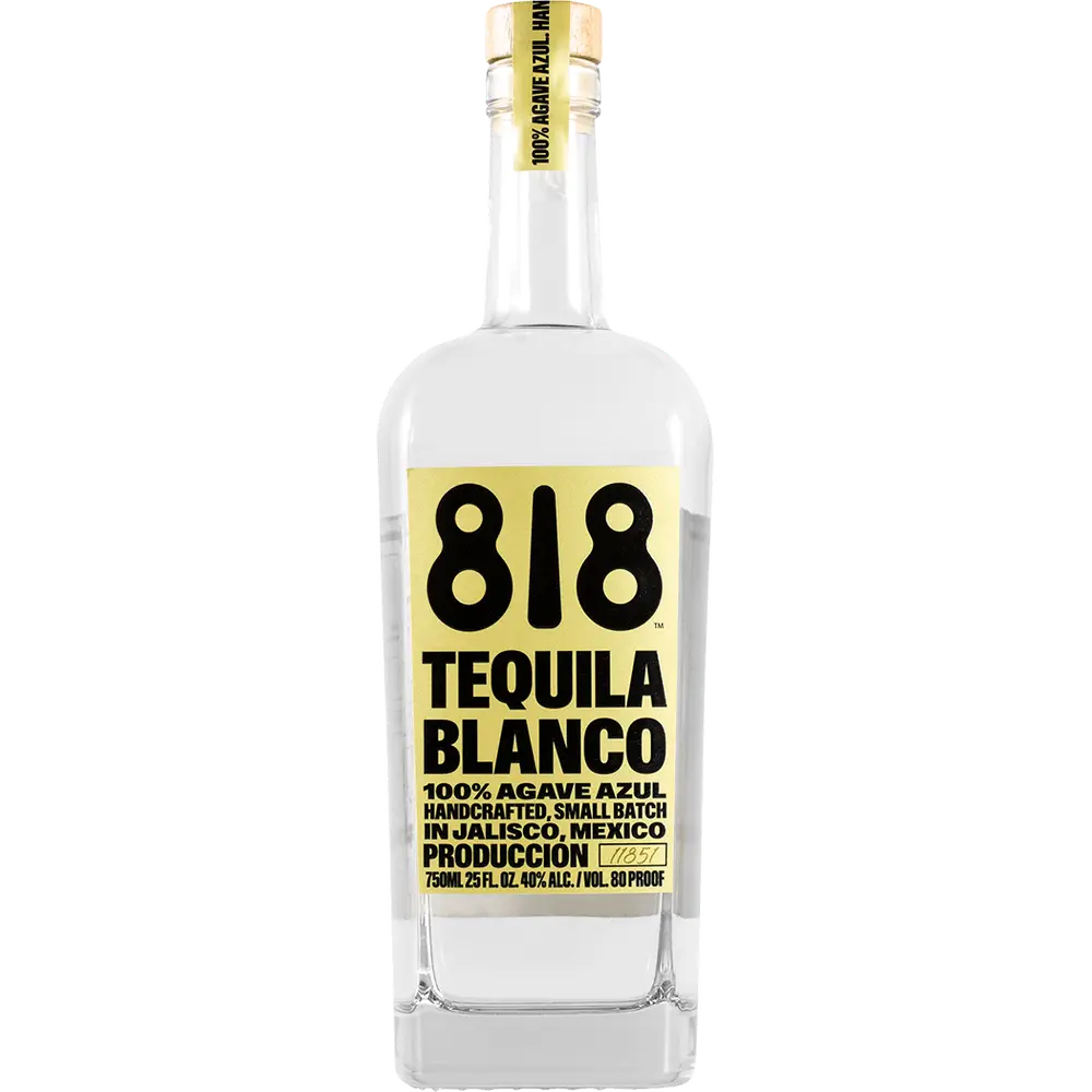 818 Blanco Tequila - engraveVine