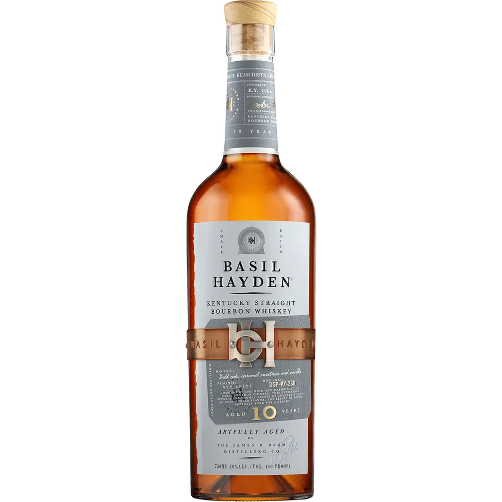 Basil Hayden 10 Year Bourbon - engraveVine