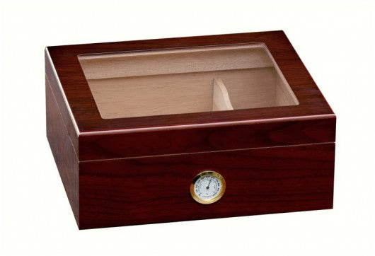 Cabana Glasstop Humidor (CHERRY)