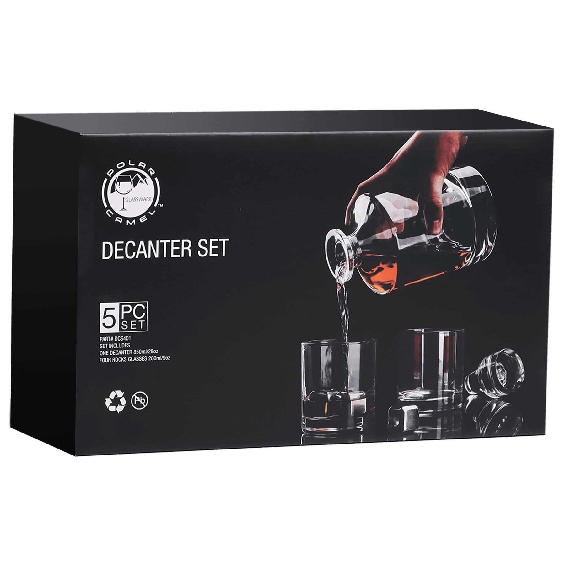 Juego de decantador Polar Camel DCS401S