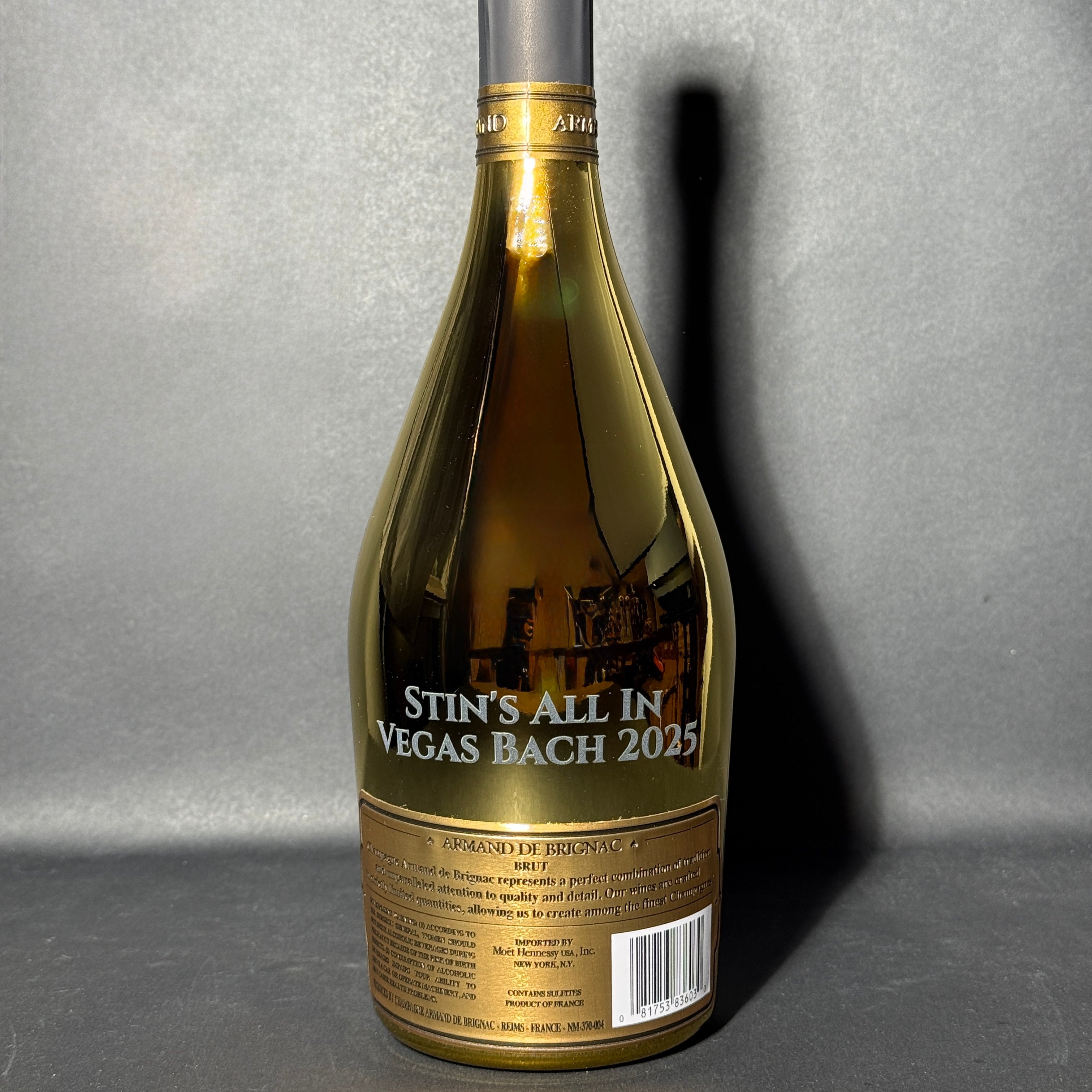 Engraved Ace of Spades Brut 750ml - engraveVine