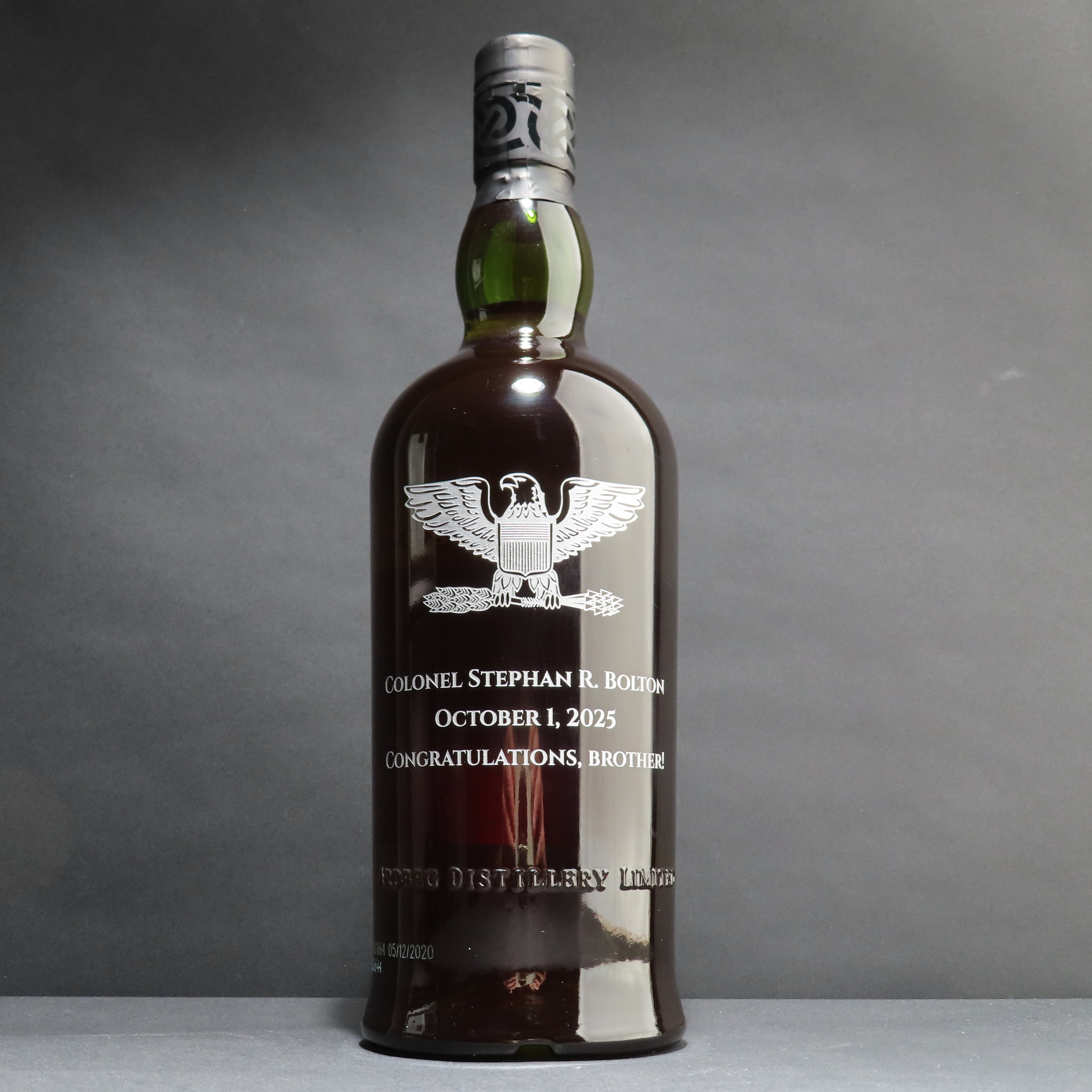 Engraved Ardbeg Scotch - engraveVine