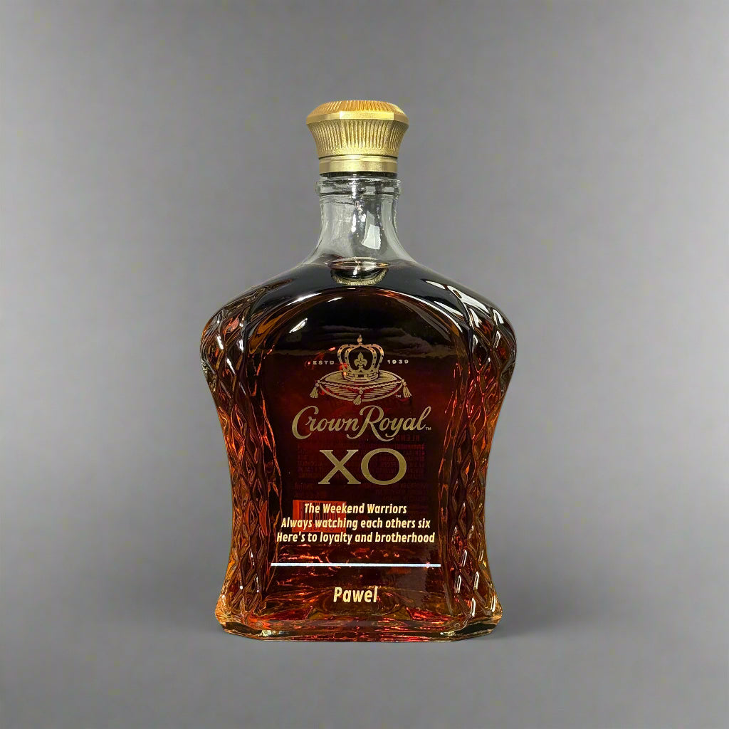 Engraved Crown Royal XO - engraveVine