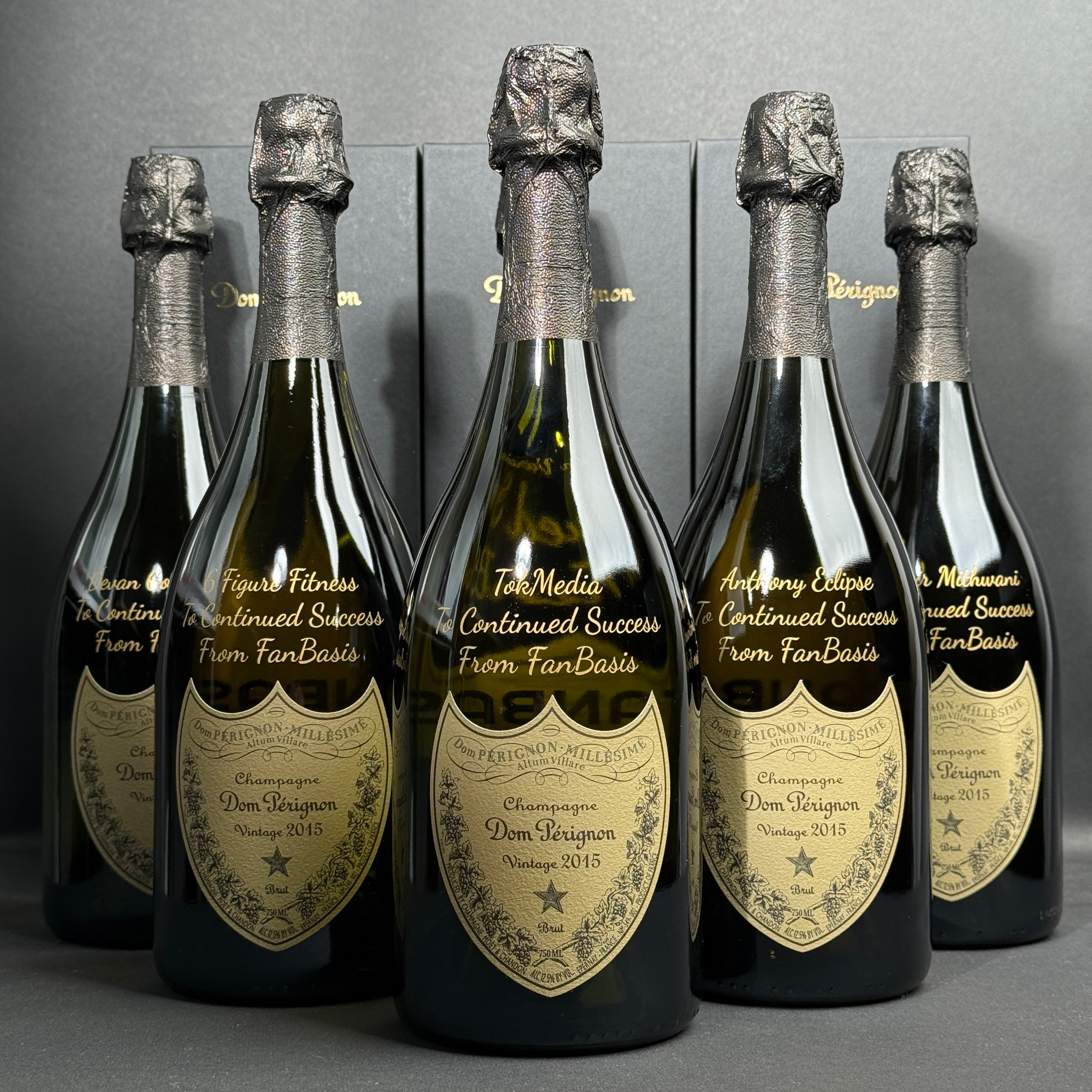Engraved Dom Perignon Bottles Gift - engraveVine