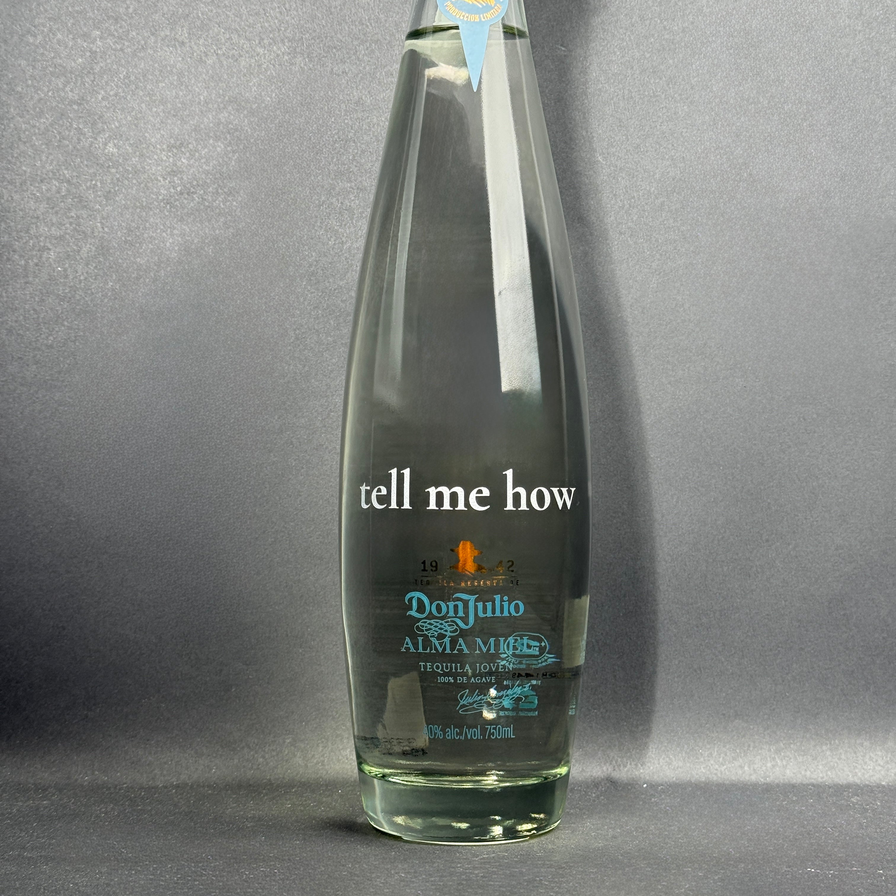 Engraved Don Julio Alma Miel Bottle - engraveVine