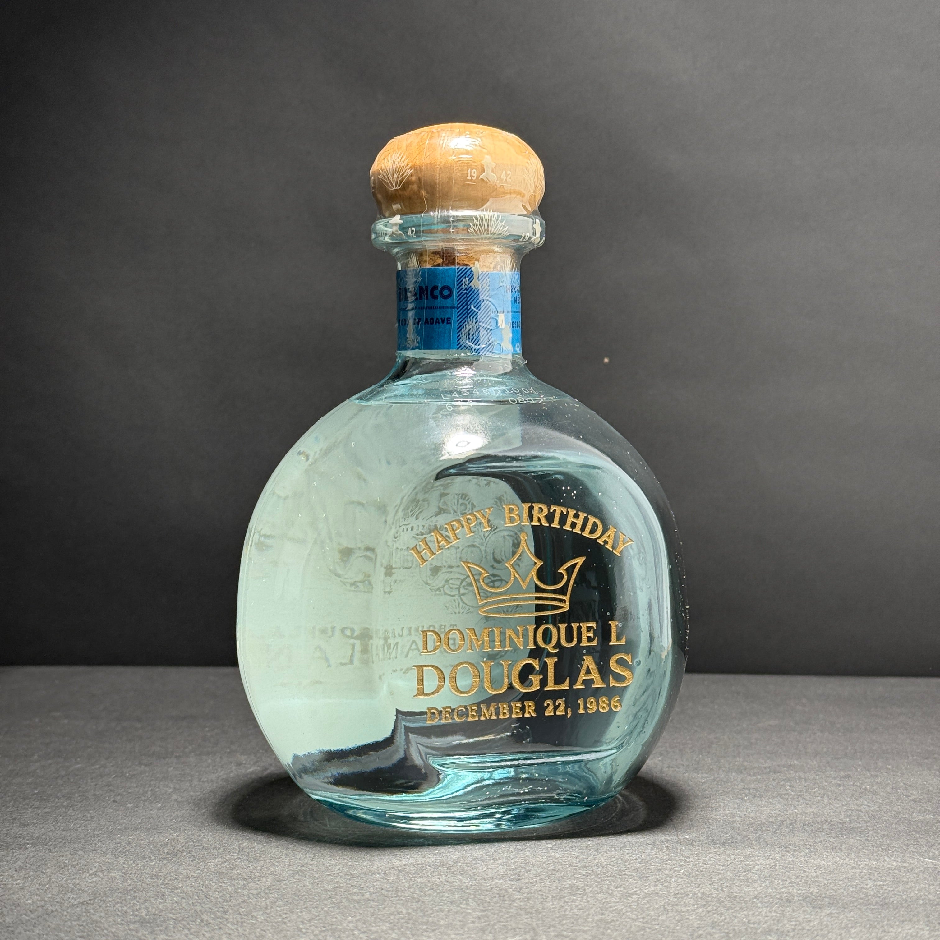 Engraved Don Julio Blanco Bottle - engraveVine