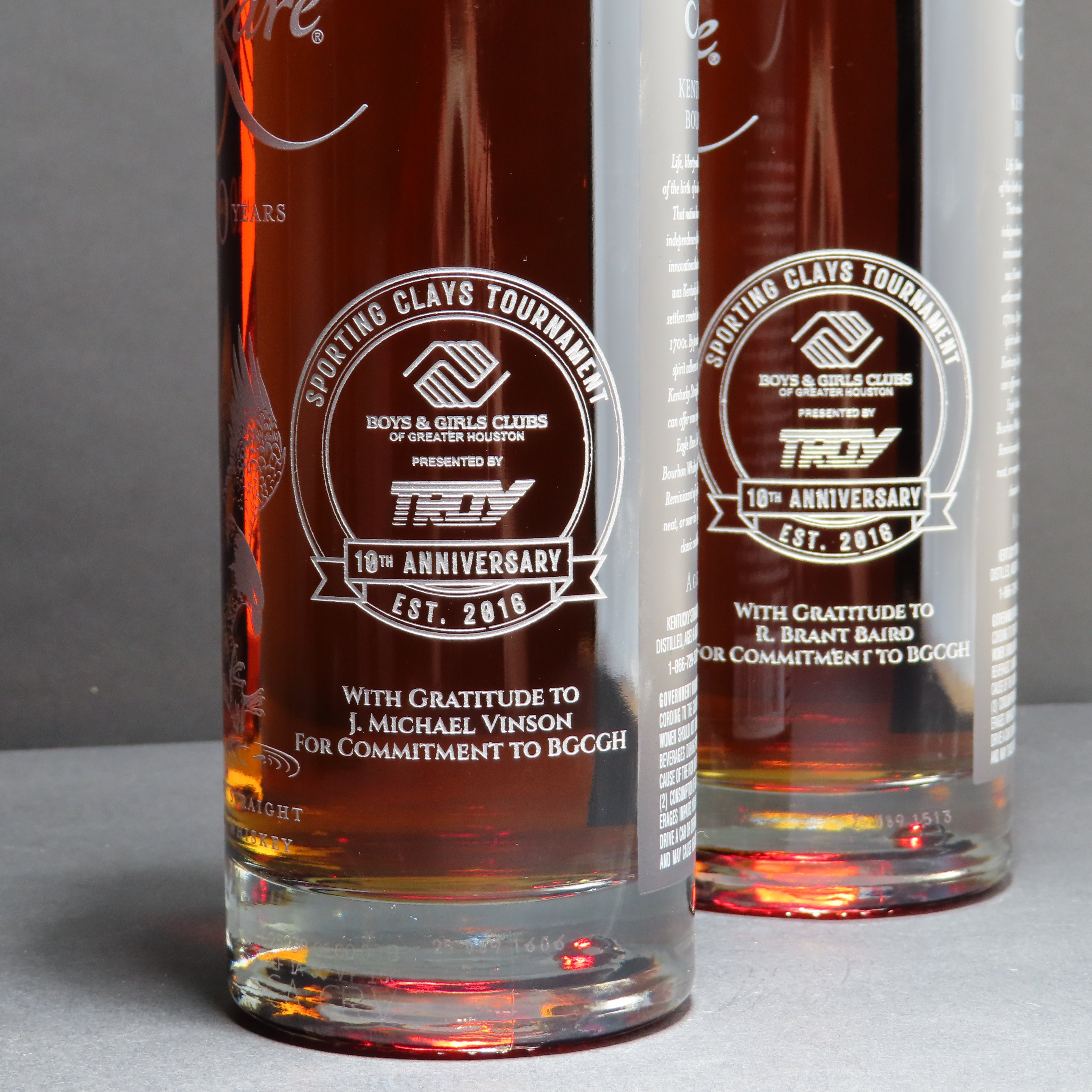 Engraved Eagle Rare Bourbon Bottles - engraveVine