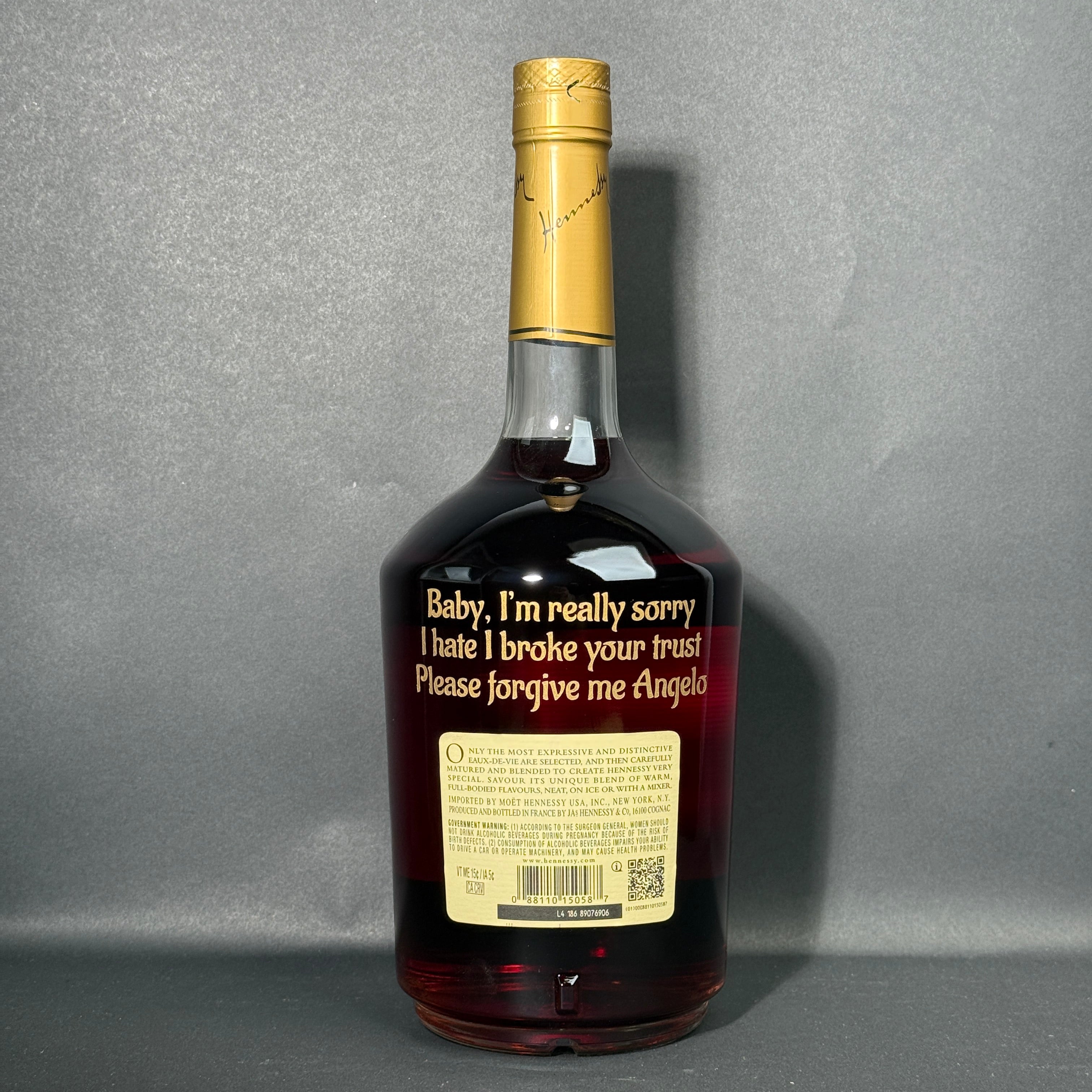 Engraved Hennessy VS - engraveVine