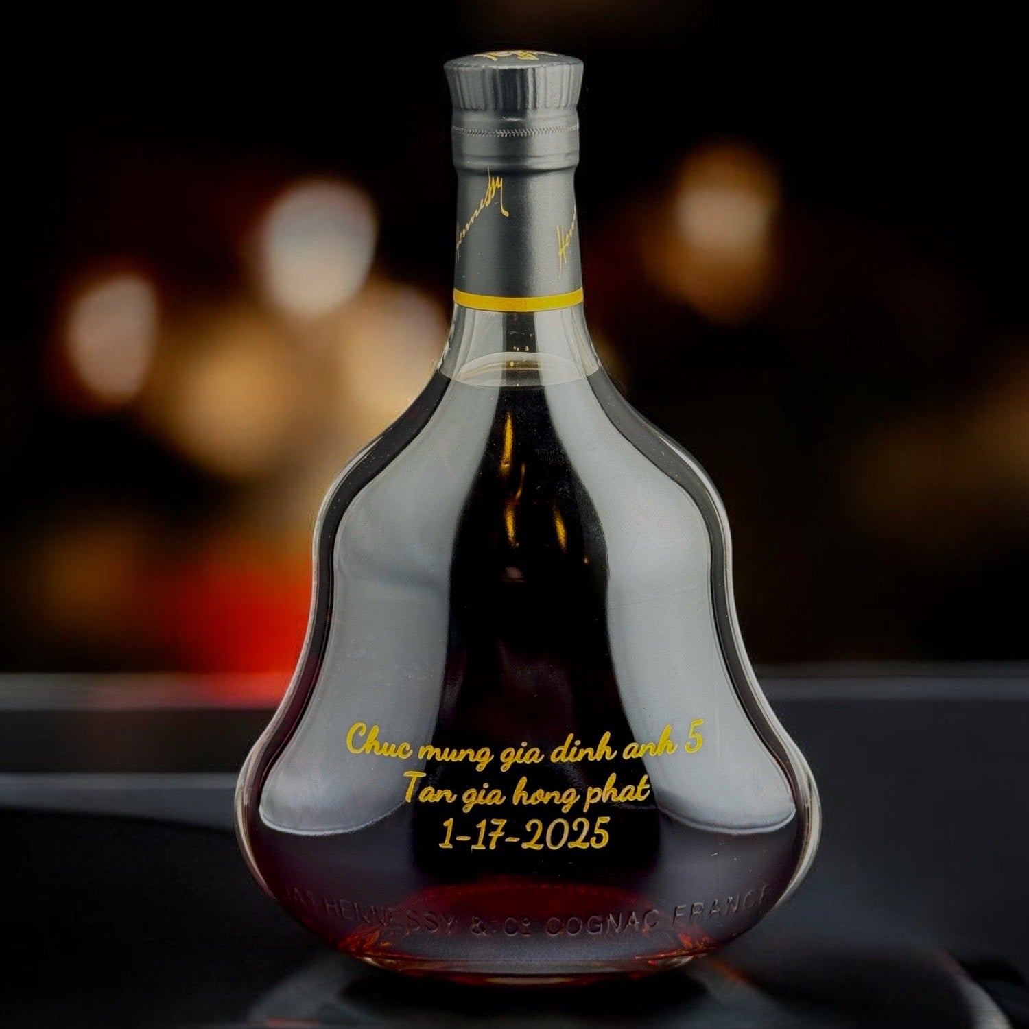 Engraved Hennessy XO -engraveVine