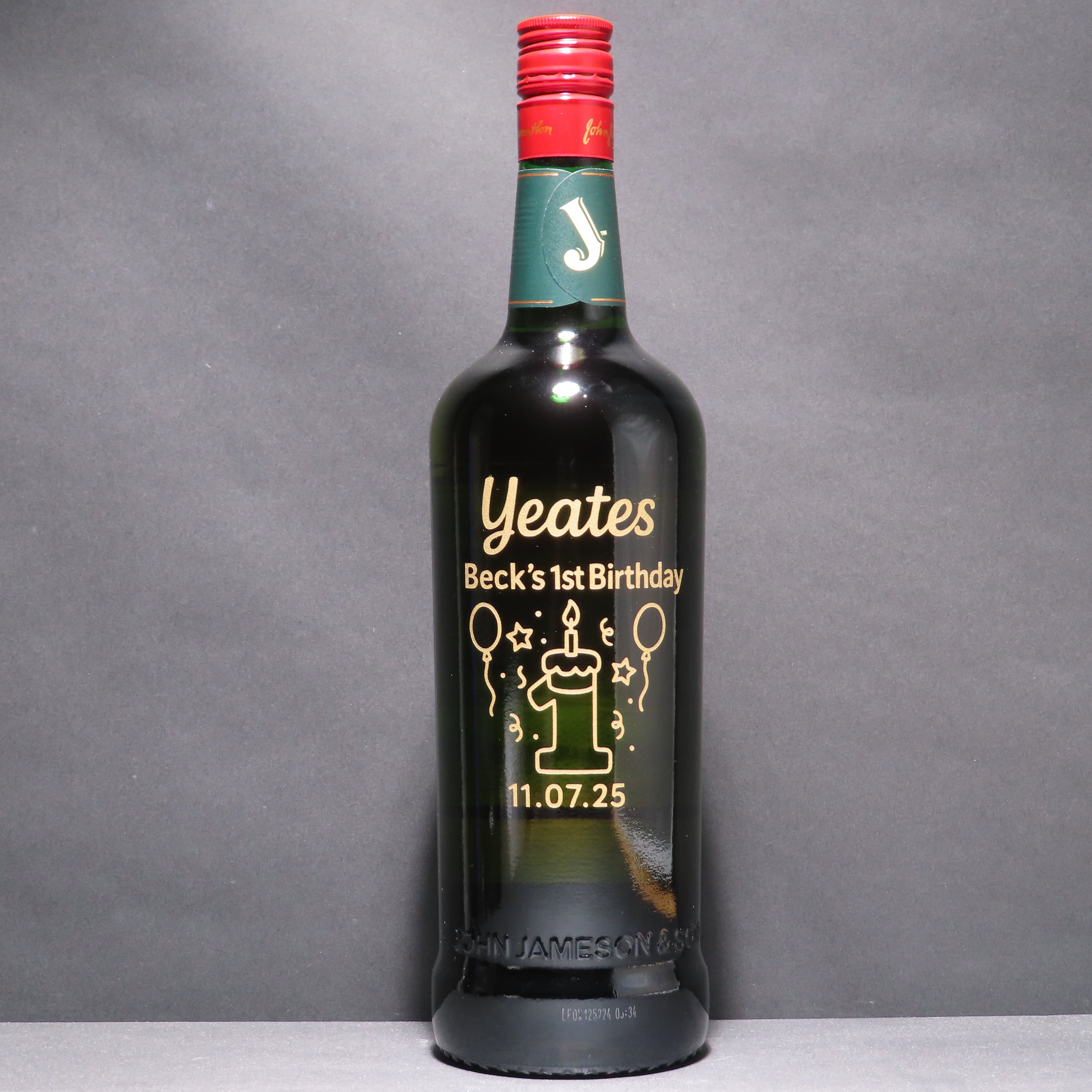 Engraved Jameson Irish Bottle - engraveVine