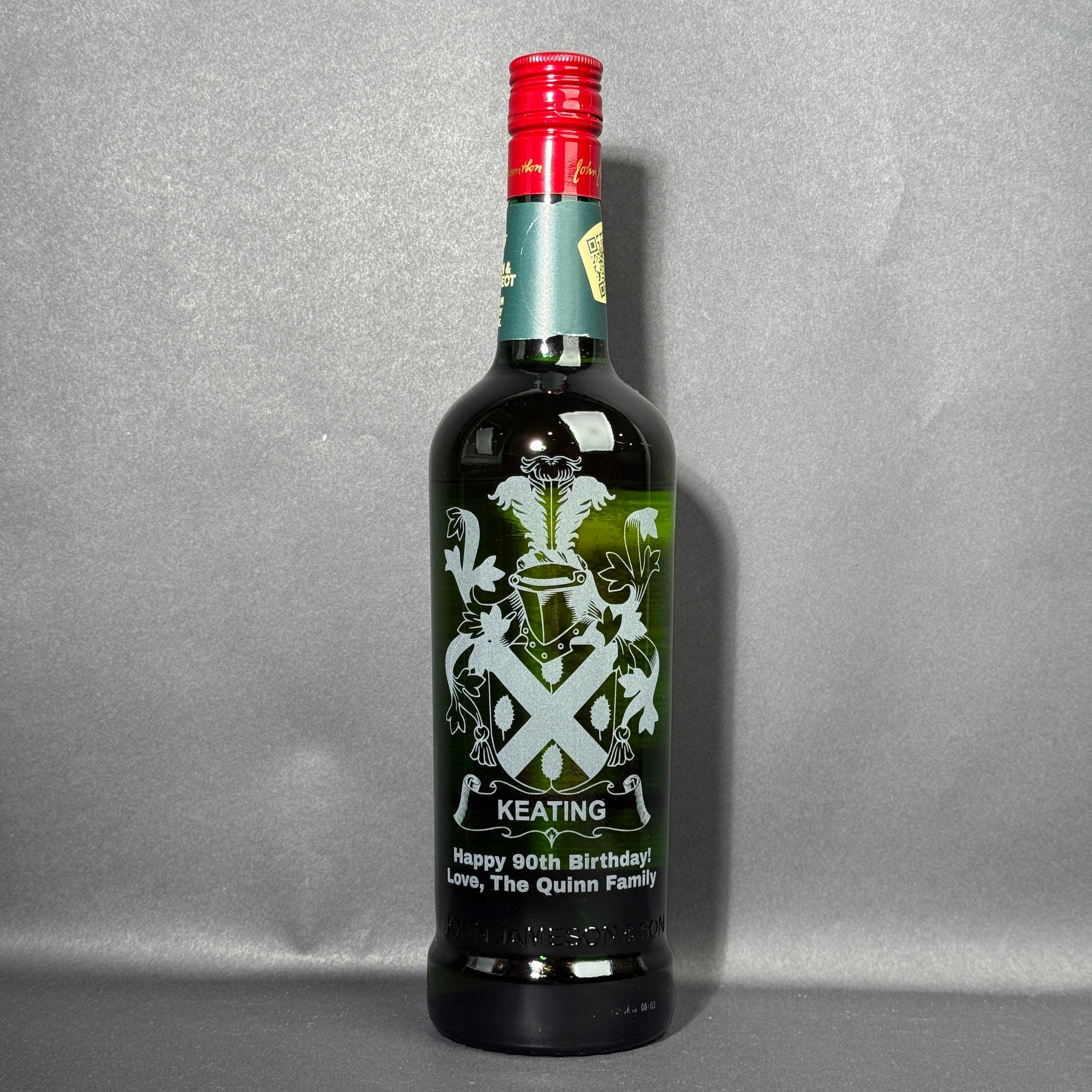 Engraved Jameson Irish Whisky - engraveVine