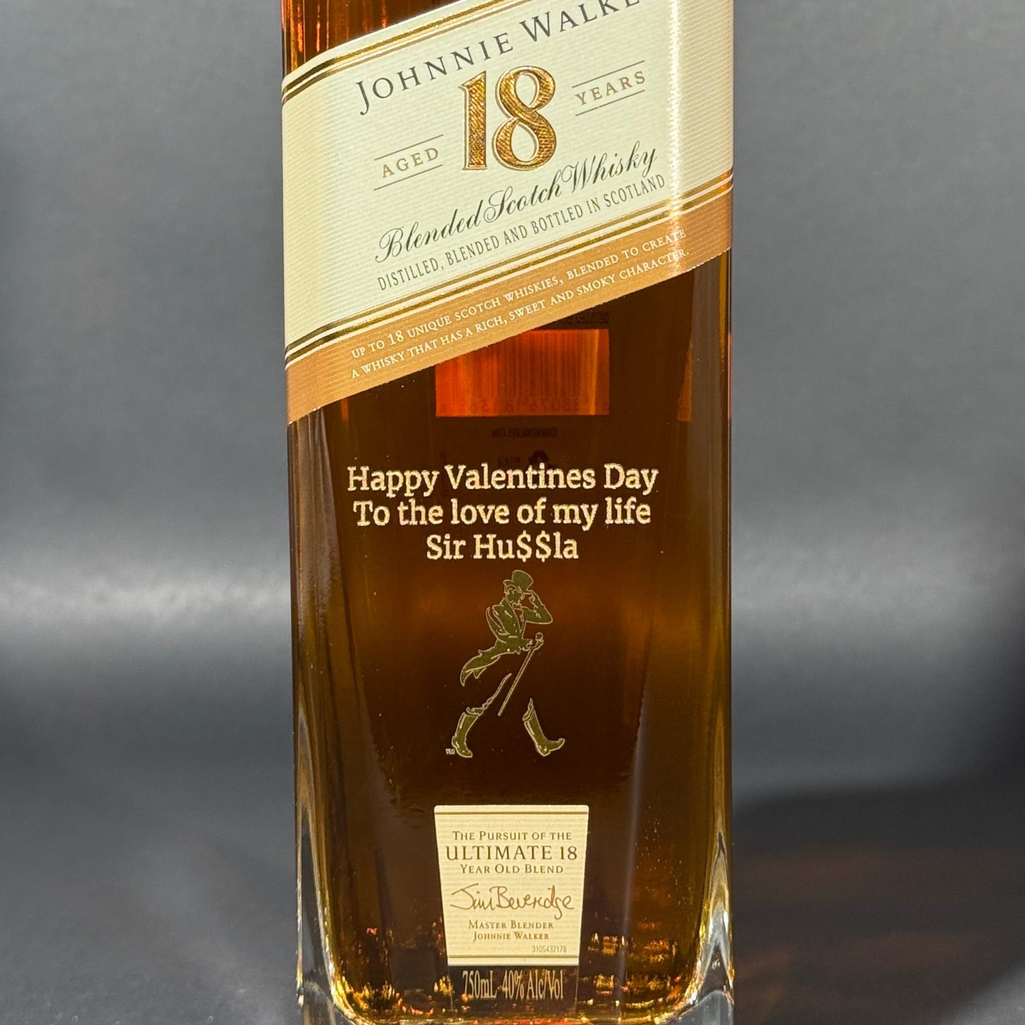 Engraved Johnnie Walker 18 Yr - engraveVine