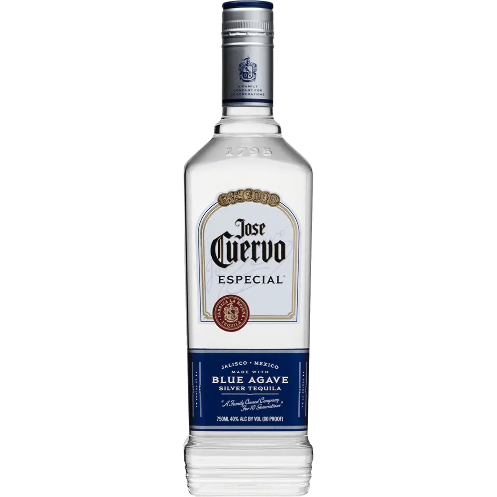 Engraved Jose Cuervo Especial Silver Tequila 750ml