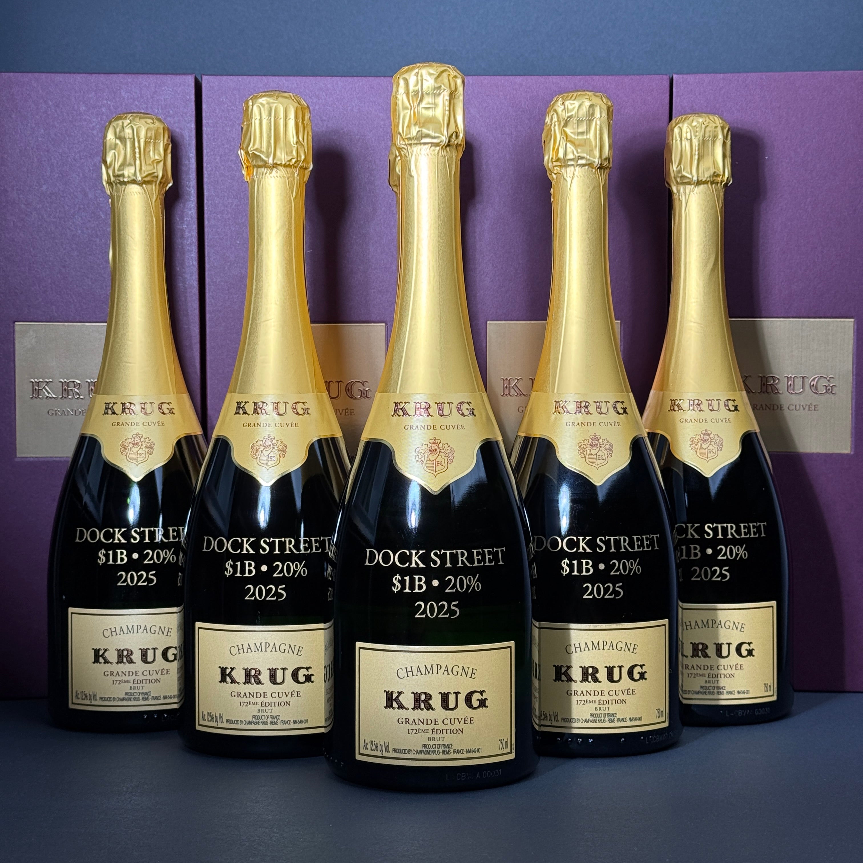engraved Krug Grand Cuvee - engraveVine