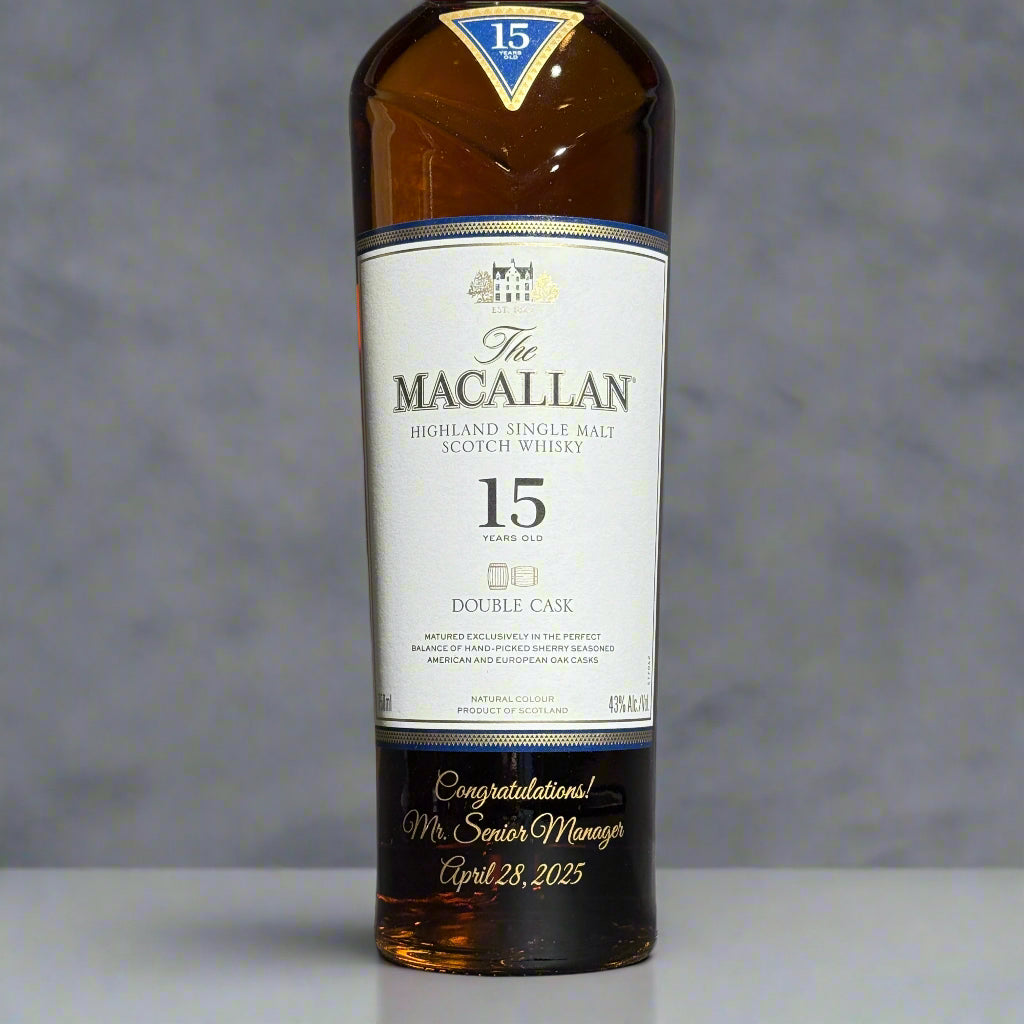 Engraved Macallan 15 Yr - engraveVine