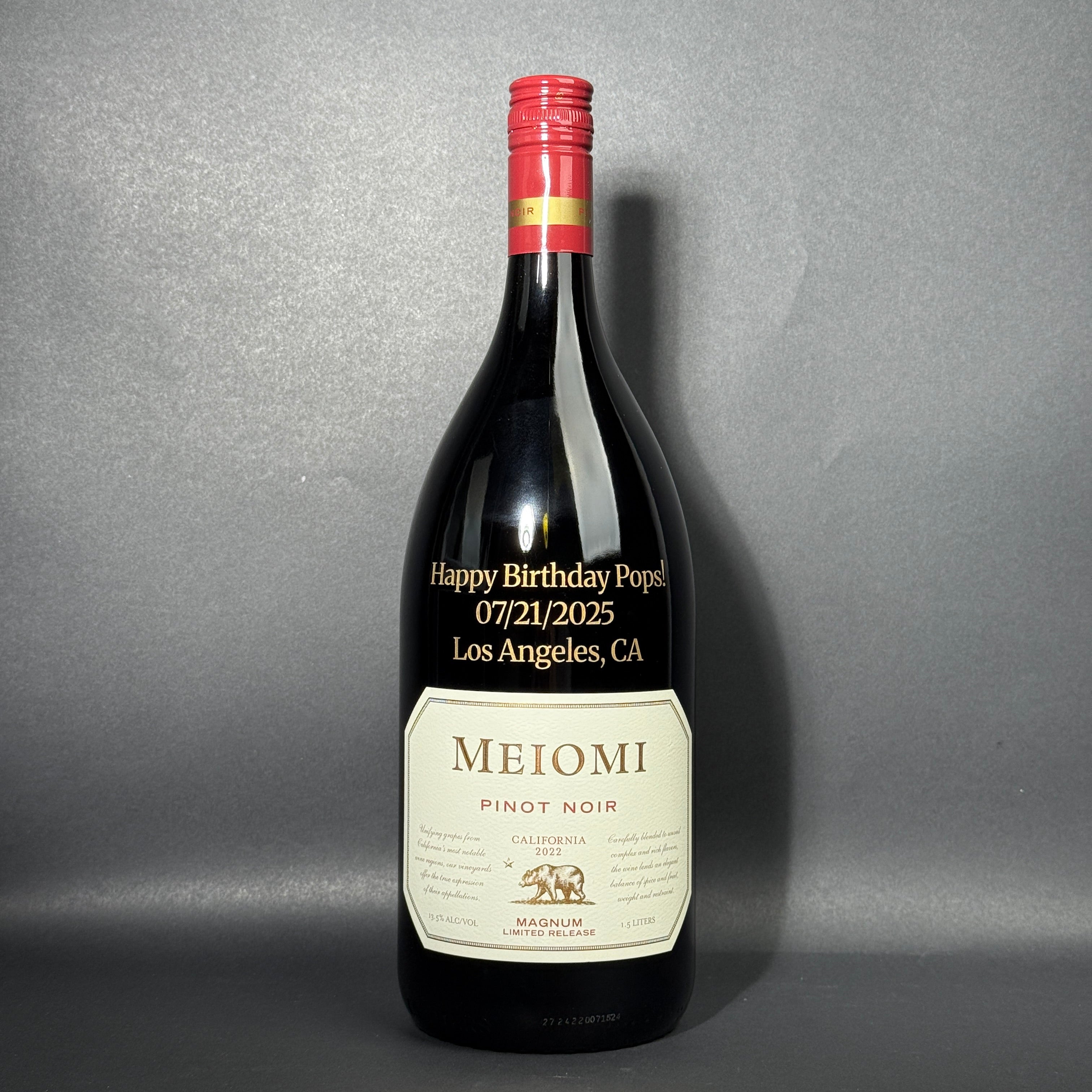 Engraved Meiomi Pinot NOir 1750ml - engraveVine