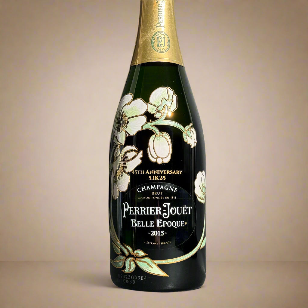 Engraved Perrier Jouet Brut Champagne -engraveVine