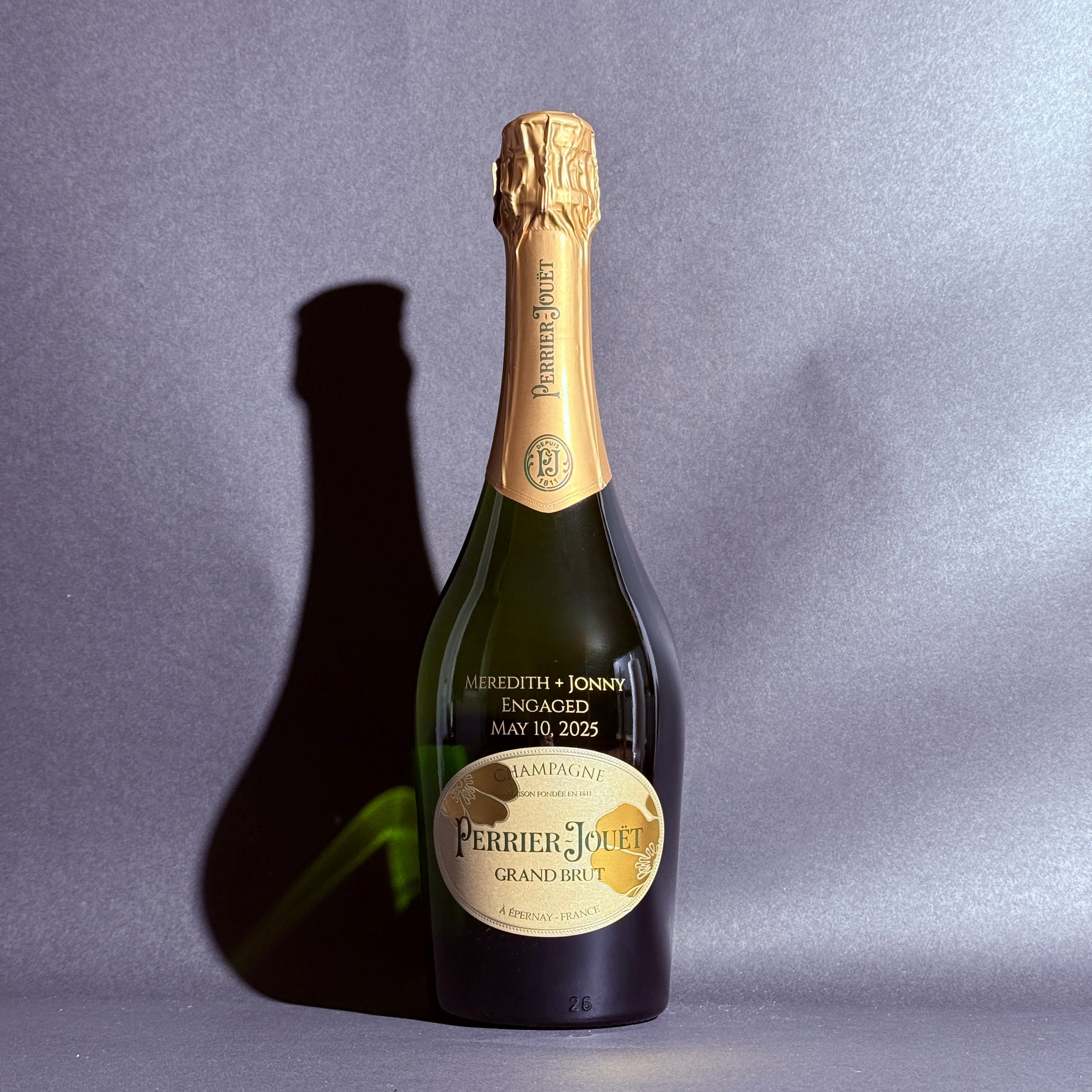 Engraved Perrier Jouet Grand Brut - engraveVine