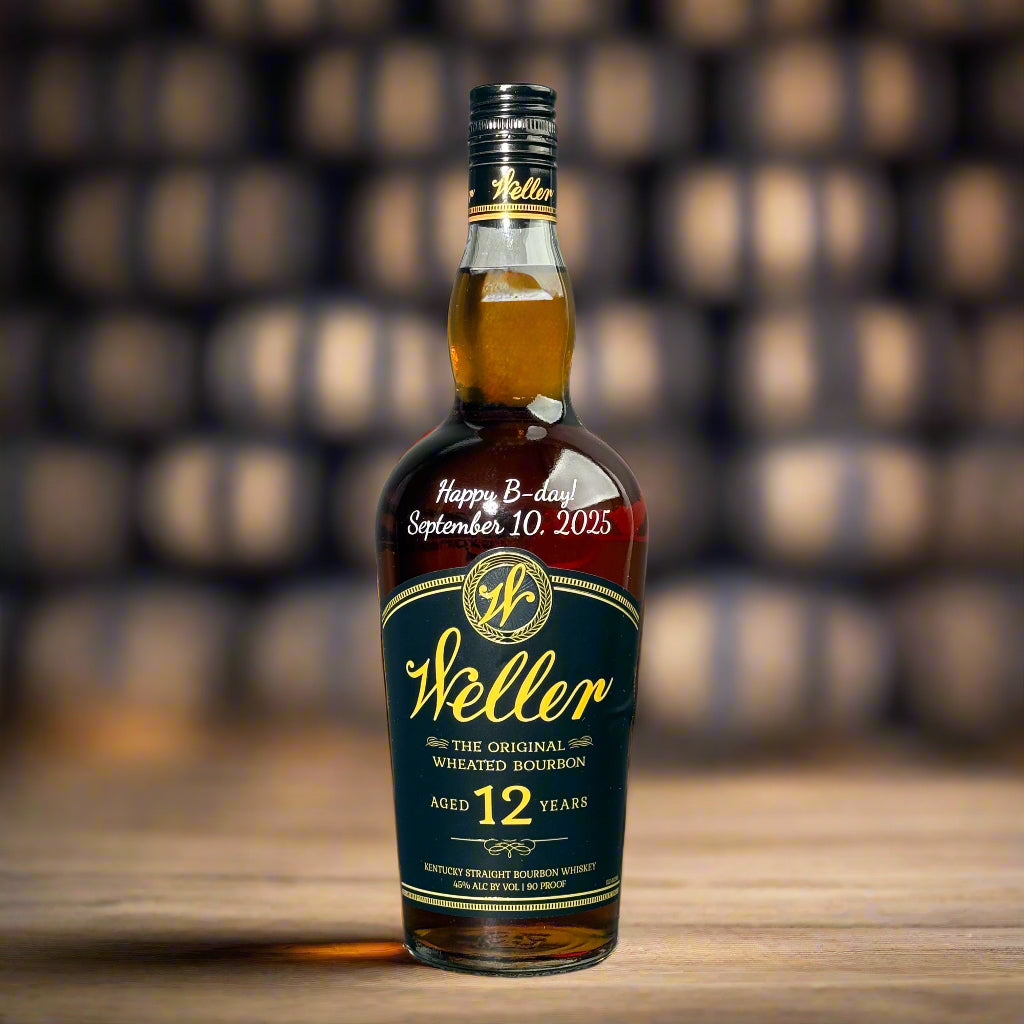 Engraved Weller 12 Yr Bourbon - engraveVine