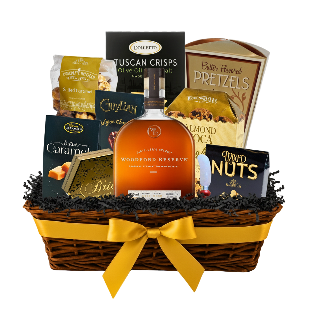 Woodford Reserve Bourbon Gift Basket
