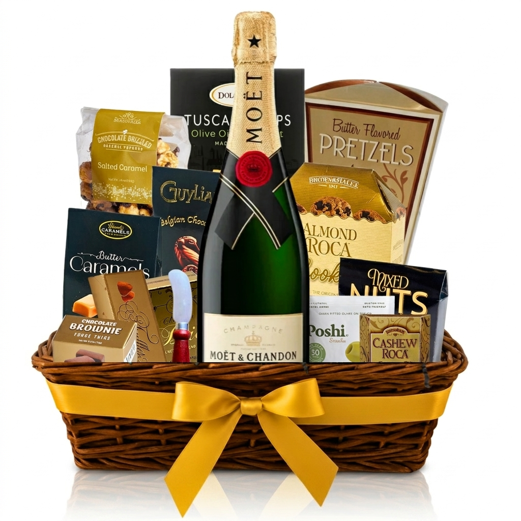 Moet & Chandon Brut Signature Gift Basket
