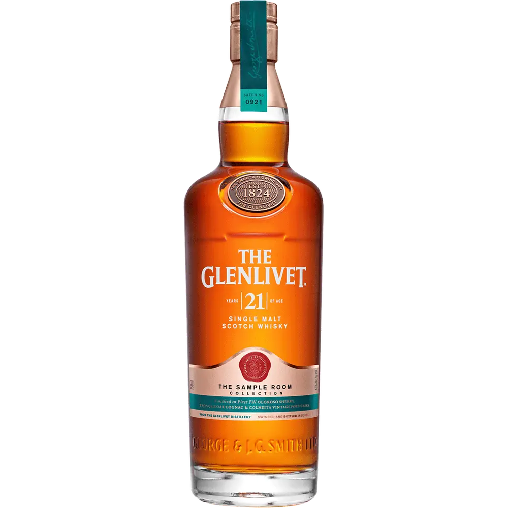 Glenlivet 21 Year Single Malt Scotch