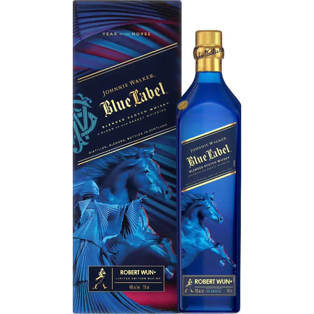 Engraved Johnnie Walker Blue Label – Personalized Whisky Gift
