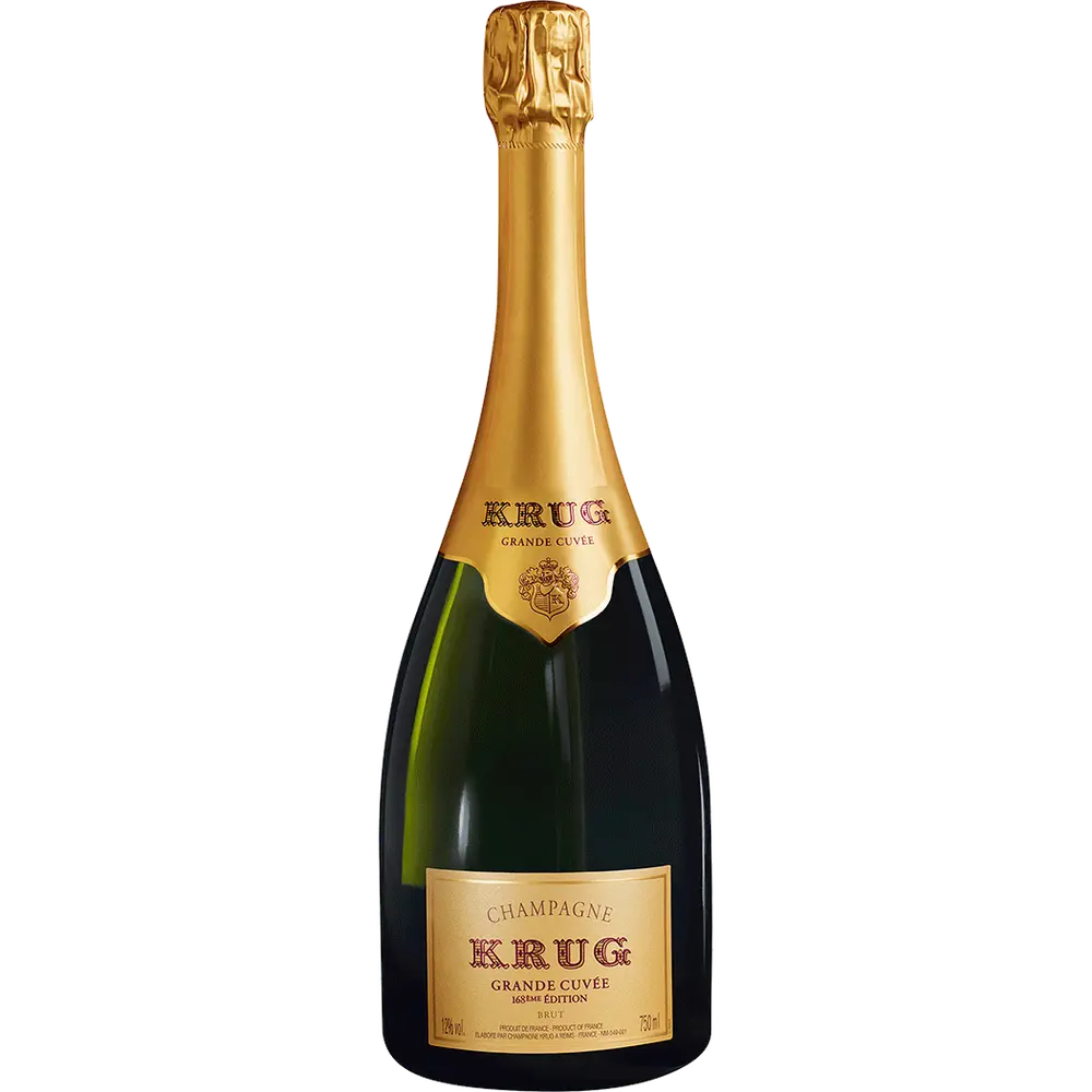 Engraved Krug Grand Cuvee Champagne – Personalized Luxury Gift