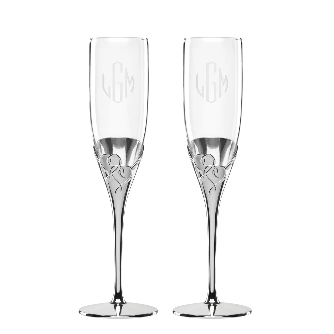 Engraved Lennox True Love Flutes