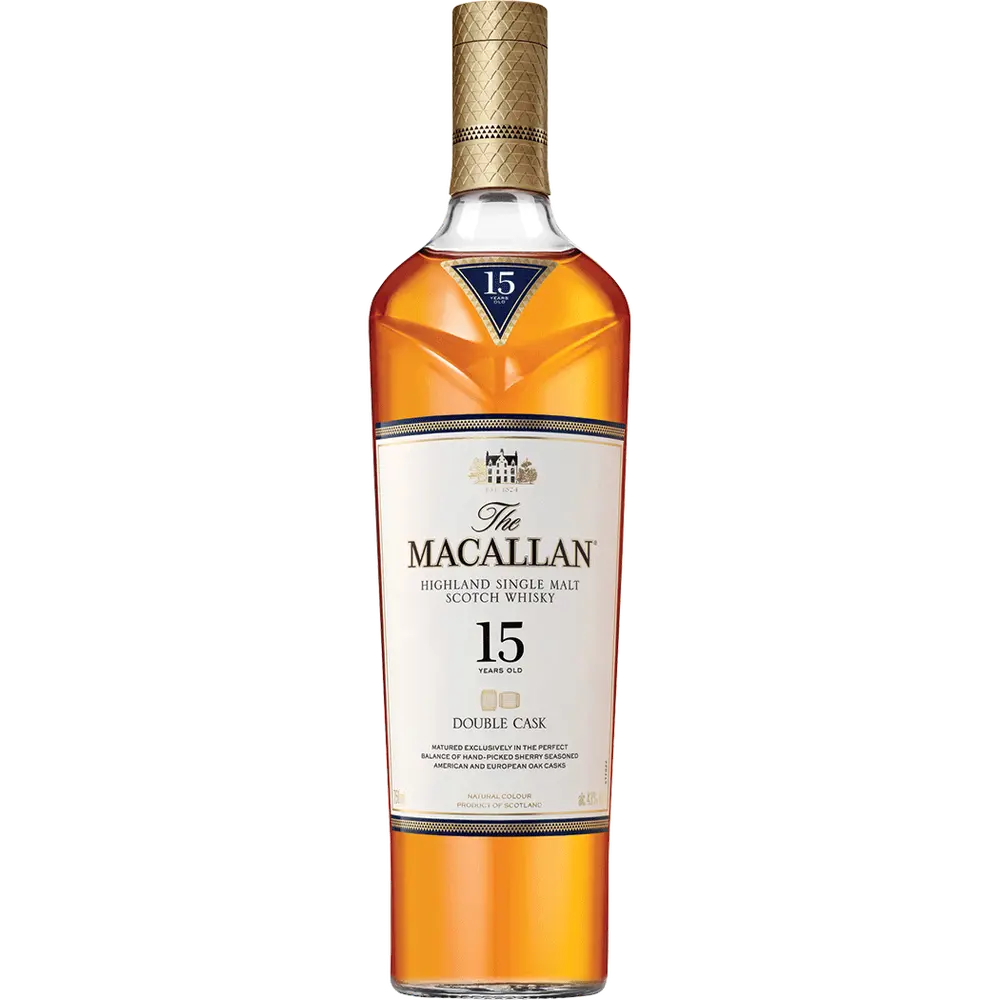 Macallan 15 Year Double Cask Single Malt Scotch 750ml - engraveVine