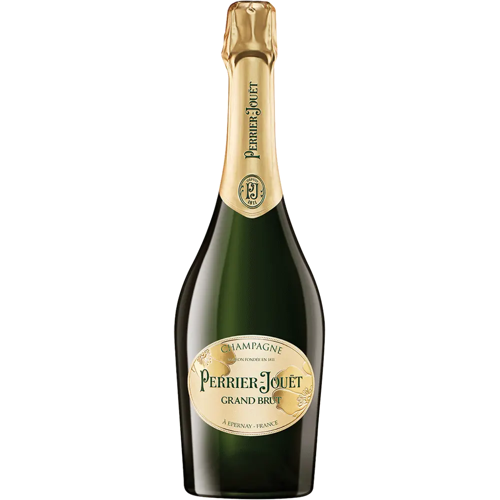Engraved Perrier Jouet Grand Brut Champagne – Personalized Luxury