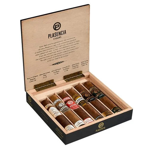 Plasencia 6 Cigar Robusto Collection - engraveVine