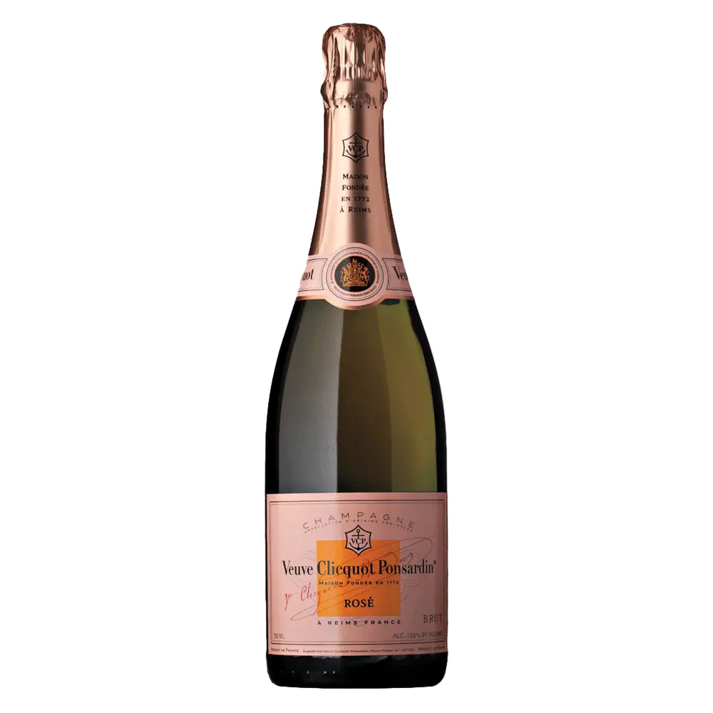 Engraved Veuve Clicquot Brut Rose – Personalized Champagne Gift