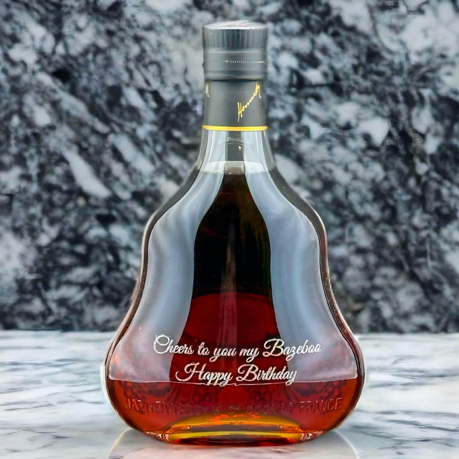 Engraved Hennessy XO - engraveVine