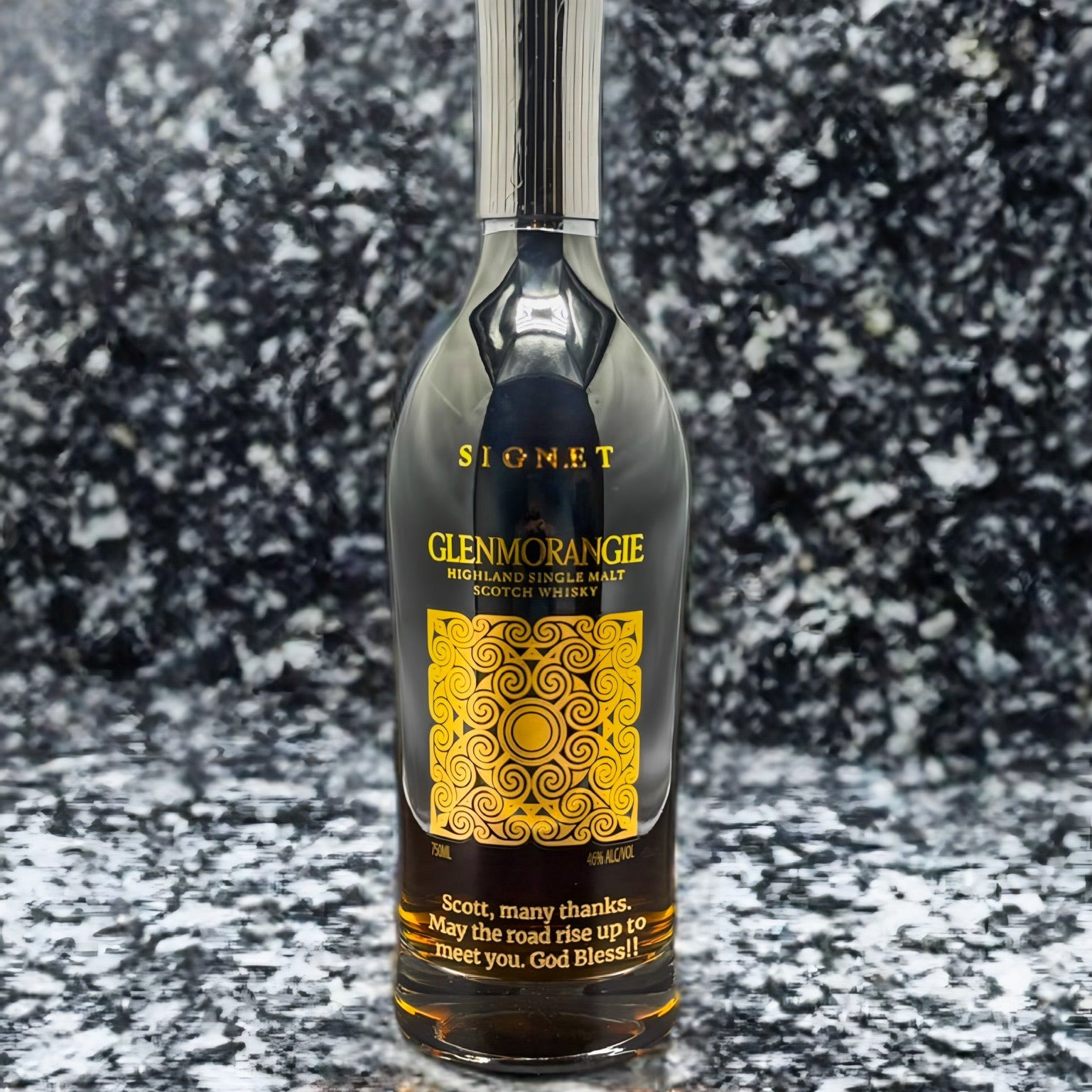 Engraved Glenmorangie Signet - engraveVine