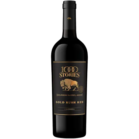 1000 Stories Red Blend Gold Rush - engraveVine