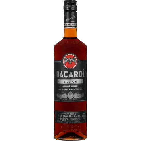 Bacardi Black - engraveVine