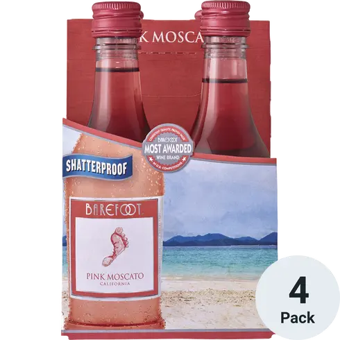 Barefoot Cellars Pink Moscato - engraveVine