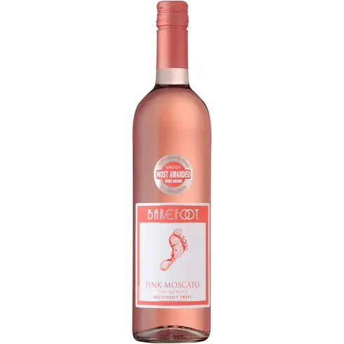Barefoot Cellars Pink Moscato - engraveVine