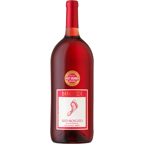 Barefoot Cellars Red Moscato - engraveVine