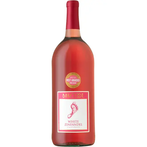 Barefoot Cellars White Zinfandel - engraveVine