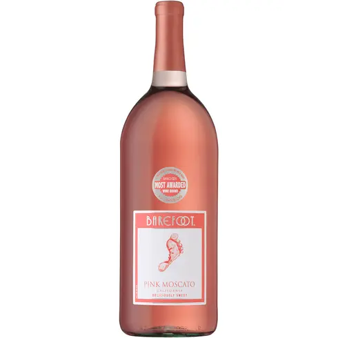 Barefoot Cellars Pink Moscato - engraveVine