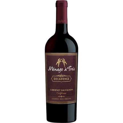 Menage A Trois Decadence Cabernet - engraveVine