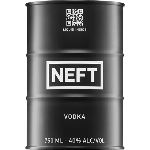Neft Black Barrel Vodka - engraveVine