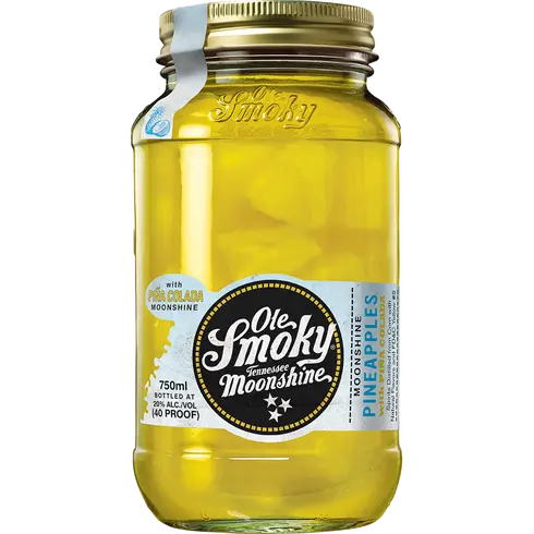 Ole Smoky Pineapples With Pina Colada Moonshine - engraveVine