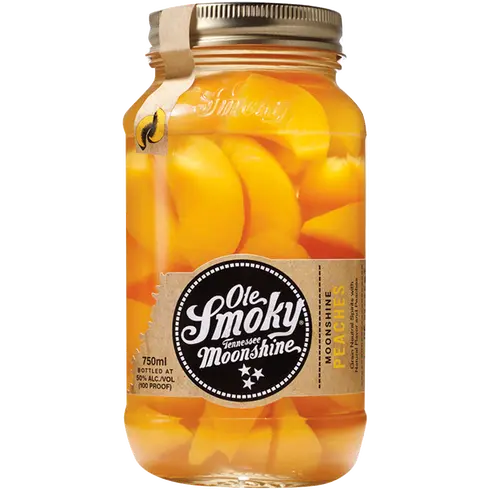 Ole Smoky Tenn Moonshine W/Peaches - engraveVine