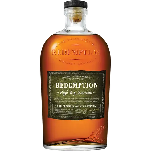 Redemption High Rye Bourbon - engraveVine