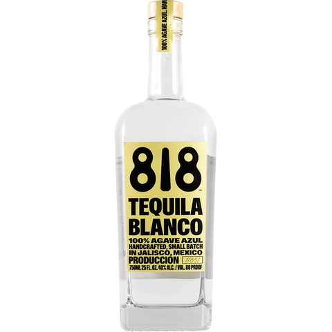 818 Blanco Tequila - engraveVine