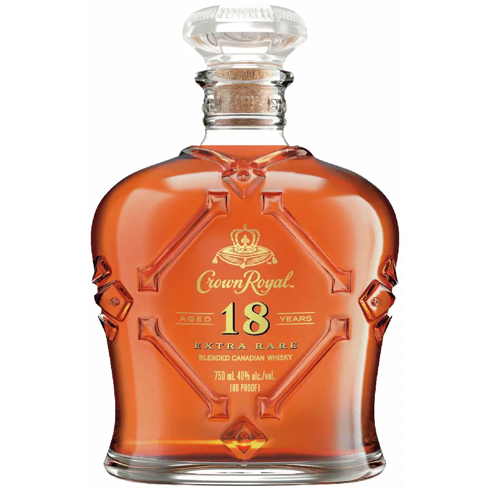 Whisky canadiense Crown Royal de 18 años